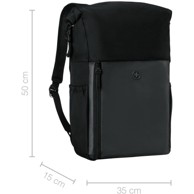 WENGER Ruksak UrbanOne Roll-Top za prijenosnik 15,6", crni